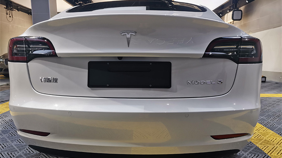 特斯拉Model 3施工罗利普斯隐形车衣案例分享