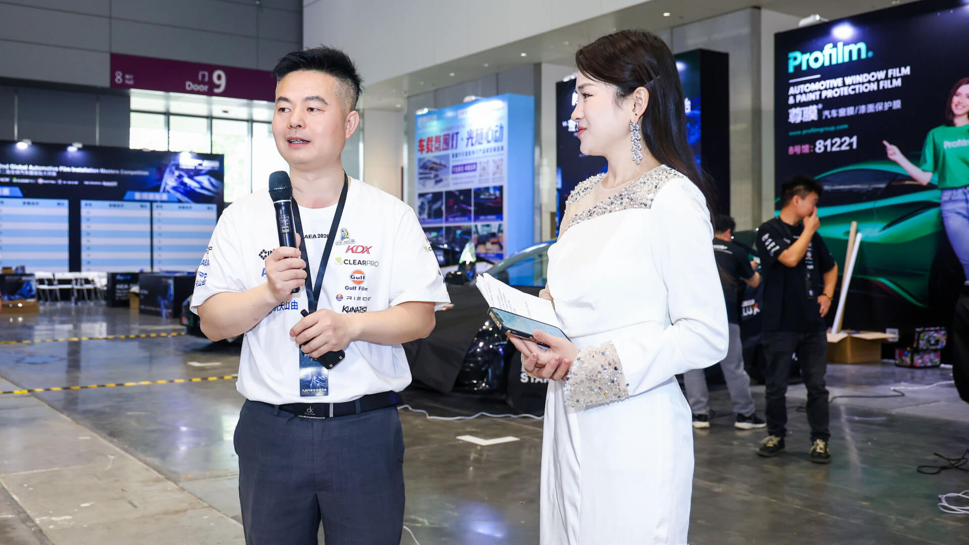 车艺尚闪耀九州展:技术总监执裁AEA,太原店技师获得窗膜第一