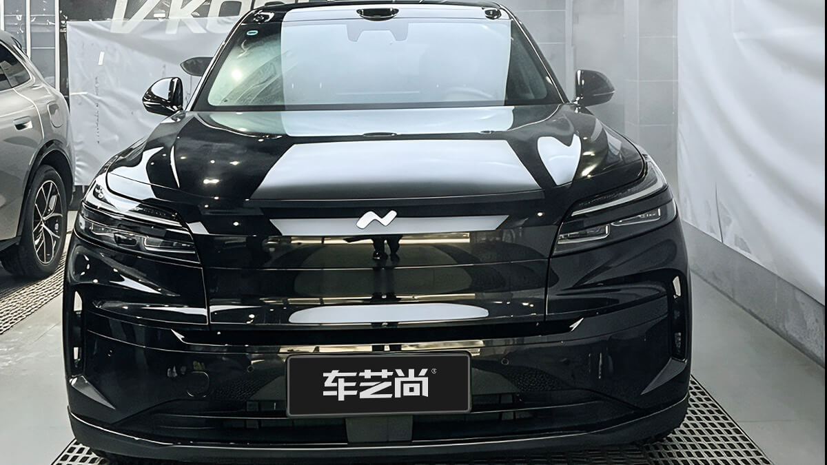 乐道L80贴车衣施工全注意事项,避开智驾雷达施工隐患